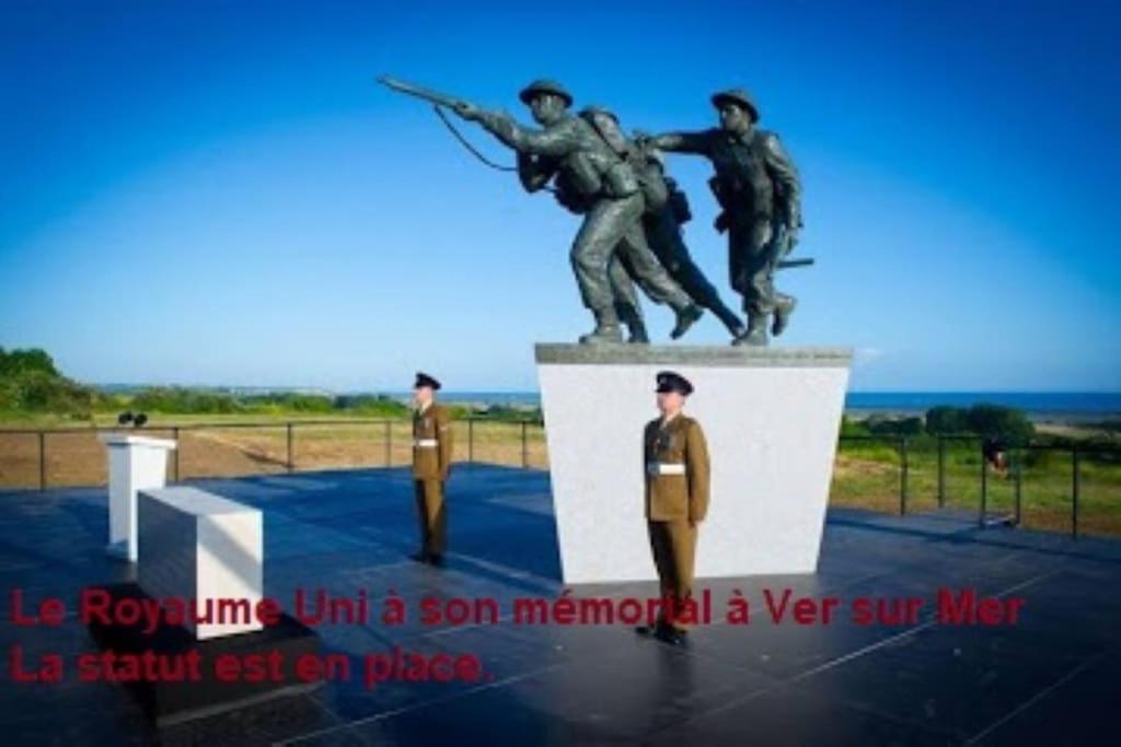 Gite Historique En Normandie Plages Du Debarquement Ver-sur-Mer 外观 照片