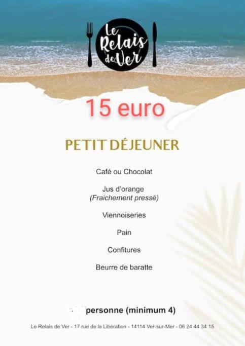 Gite Historique En Normandie Plages Du Debarquement Ver-sur-Mer 外观 照片